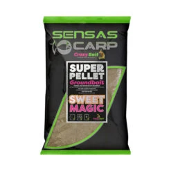 SENSAS Crazy Bait Super Pellet Groundbait - Sweet Magic