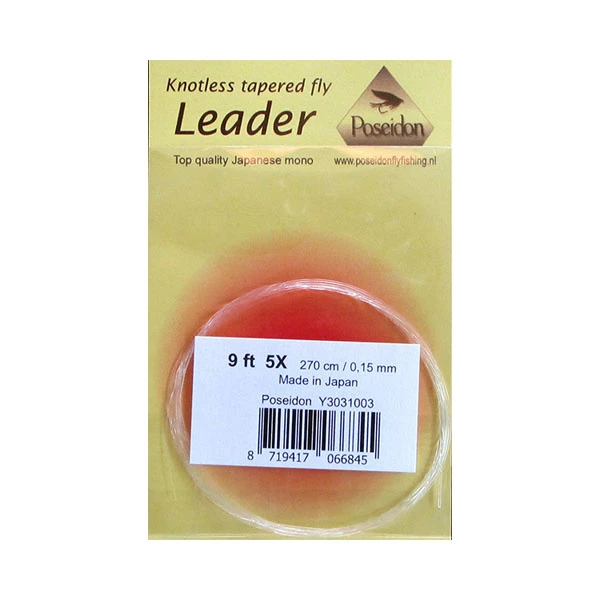 Poseidon Knotless Tapered Fly Leader 1 Poseidon Knotless Tapered Fly Leader